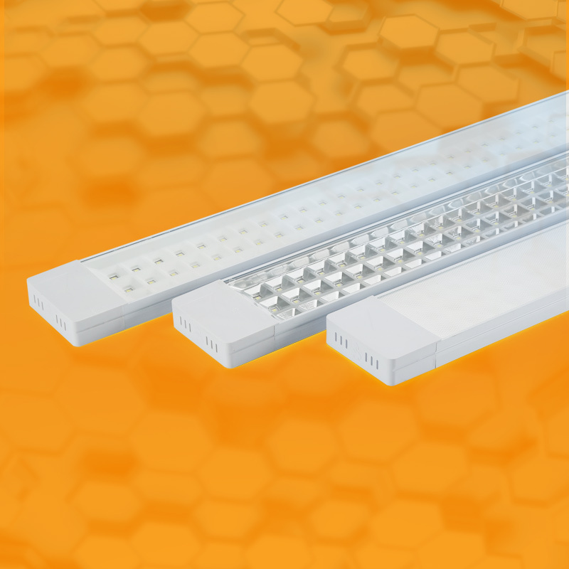 Led Purification Lamp SMD2835 LED Batten Lights Commercial Office Ceiling Lighting Fixtures Led Linear Light High Lumen 72W 70