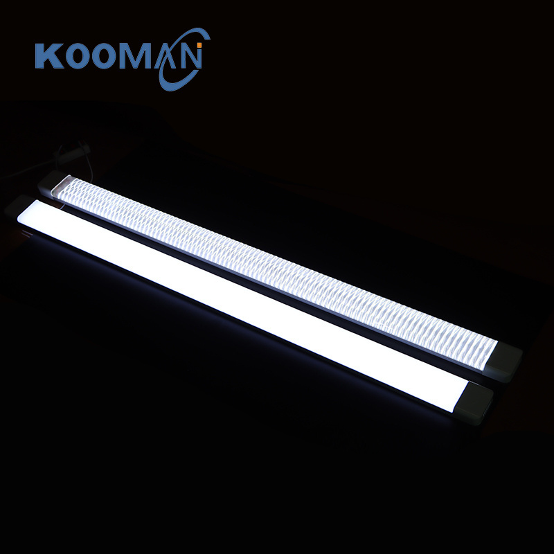 LED Batten Lights 4FT 40W 4000Lm 5000k Daylight Low Profile Wall or Ceiling Surface Mounted Fitting for Home/Workshop/Office