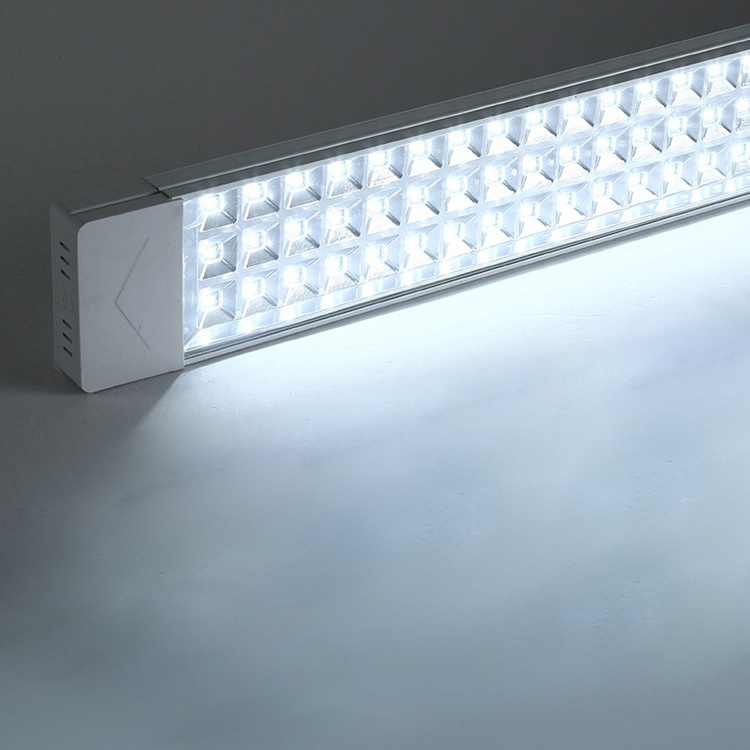 Commercial Office Shop Tube Lights 18W 100W Led Purification Fixture Water-proof Dust-proof Super Bright LED Batten Lamp