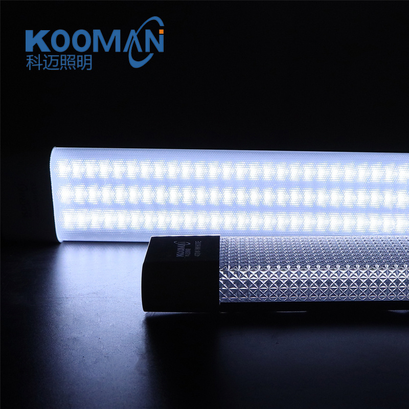 Light Fixture Led Batten Purification Light 27w 36w 40w 54w 72w Tube Fixture Ceiling Lamp For Office Warehouse