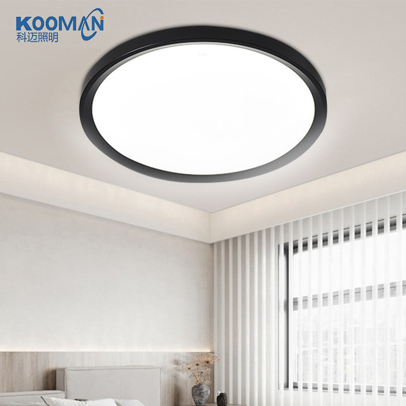 8 Inch LED Flush Mount Ceiling Light 1650LM 18W Ultra-Slim LED Panel Light for Supermarket Office Hospital