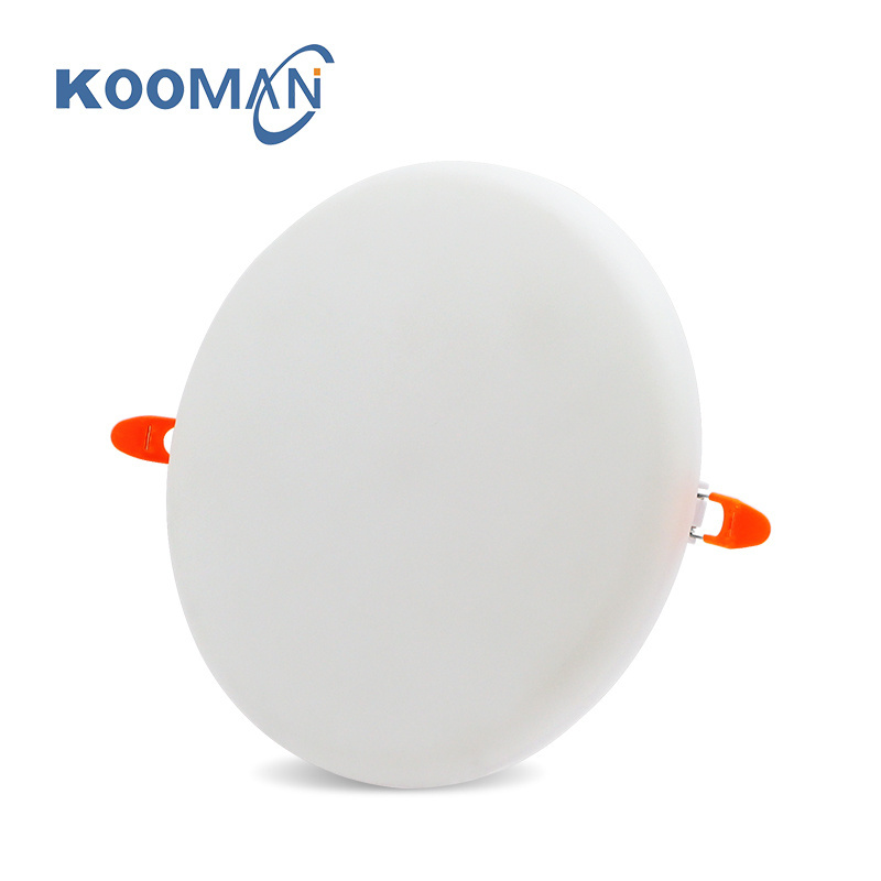 New model kooman led exclusive 10w 18w 24w 36w 10000k cold white frameless led panel light led ceiling light