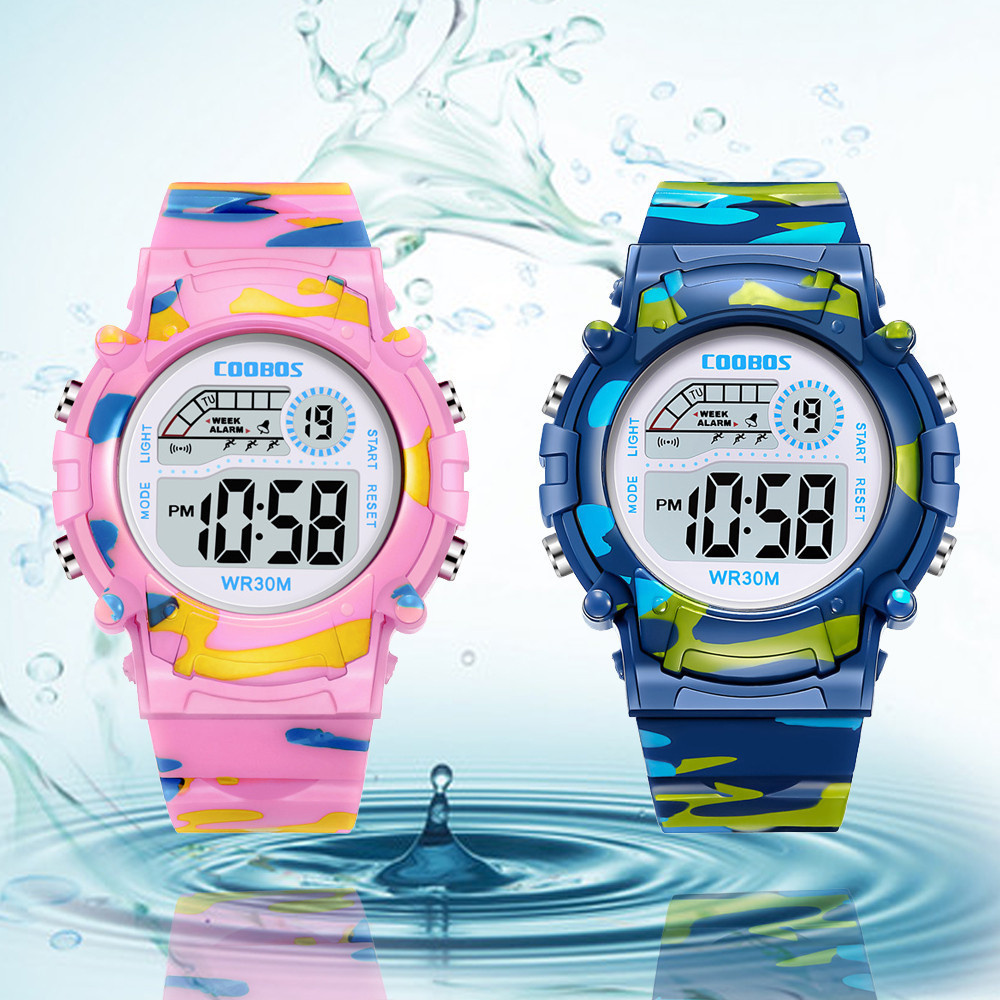 New Watch For Child Boy Girl Sport Kids Watches Alarm Date Luminous Digital Waterproof Watches Student Electronic Clock