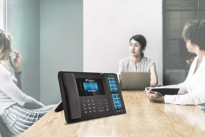 KNpl700   VoIP wifi IP phones for office ,desk control room phone .support WAN fxs gateway KNTECH Ip telephone