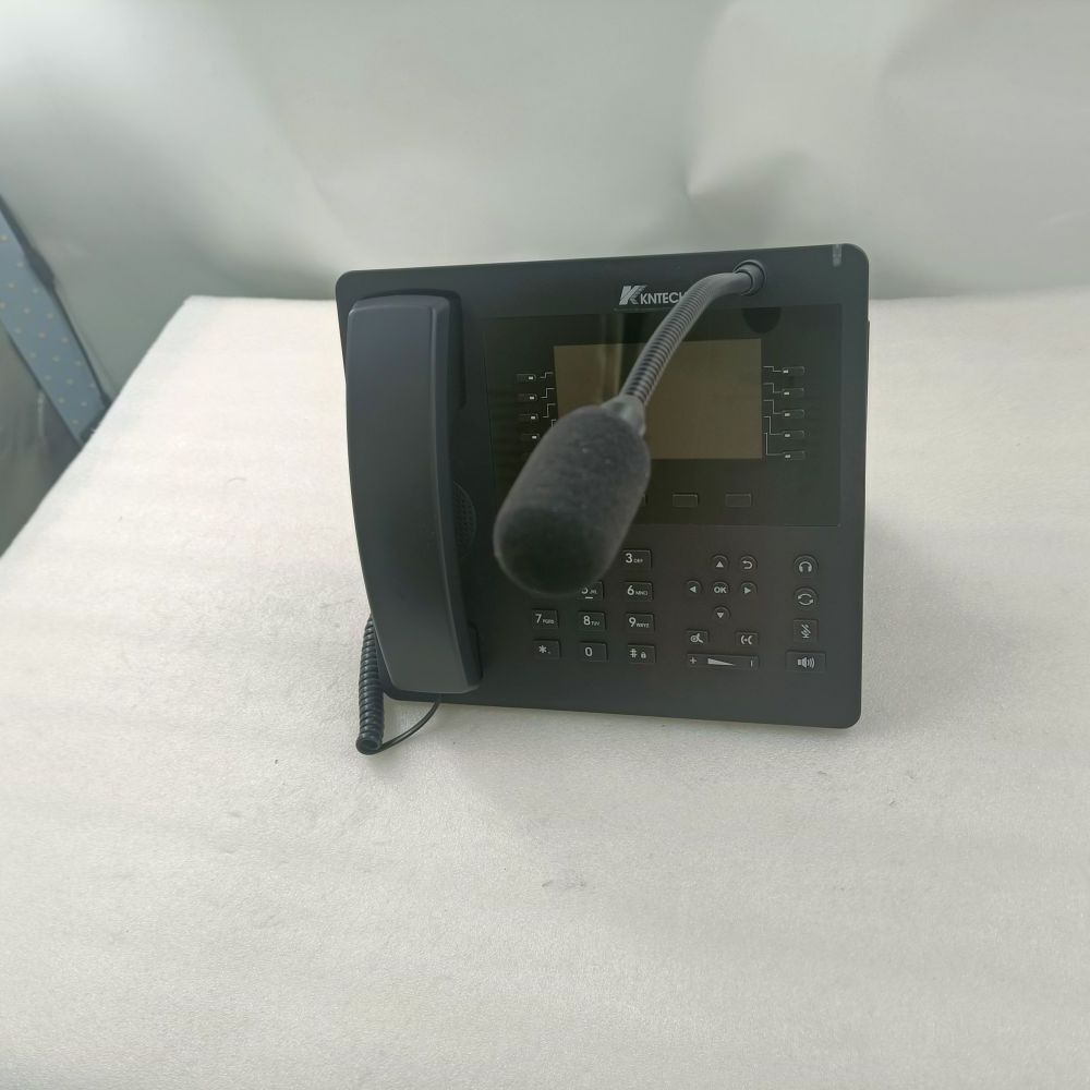 Desktop IP Microphone VoIP Phone Office IP Telephone System 2 SIP Lines IP Phone KNPL-700M KOONTECH