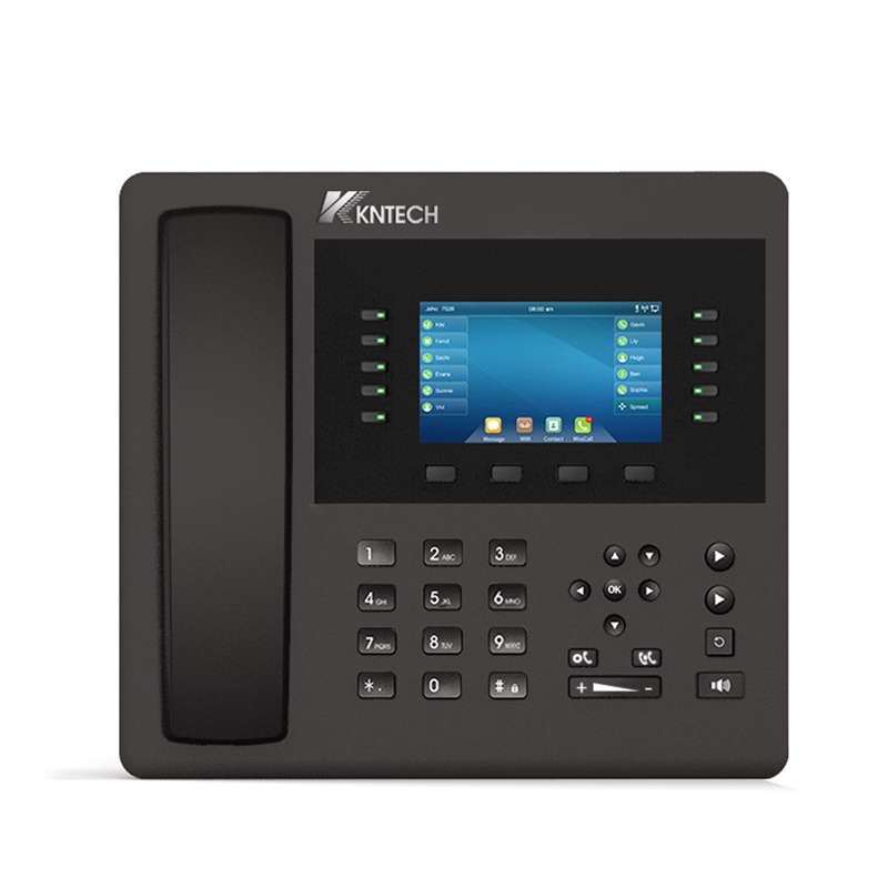 VOIP Phone Desk Telephone IP Phones for Office Control Room KNTECH KNPL-700Plus