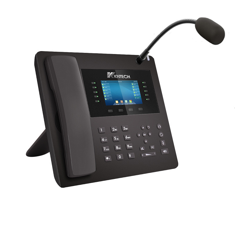 Android SIP Phone VoIP Office Phone Desktop IP Microphone for Business