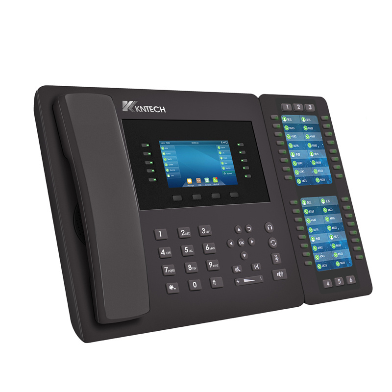 VOIP Phone Desk Telephone IP Phones for Office Control Room KNTECH KNPL-700Plus