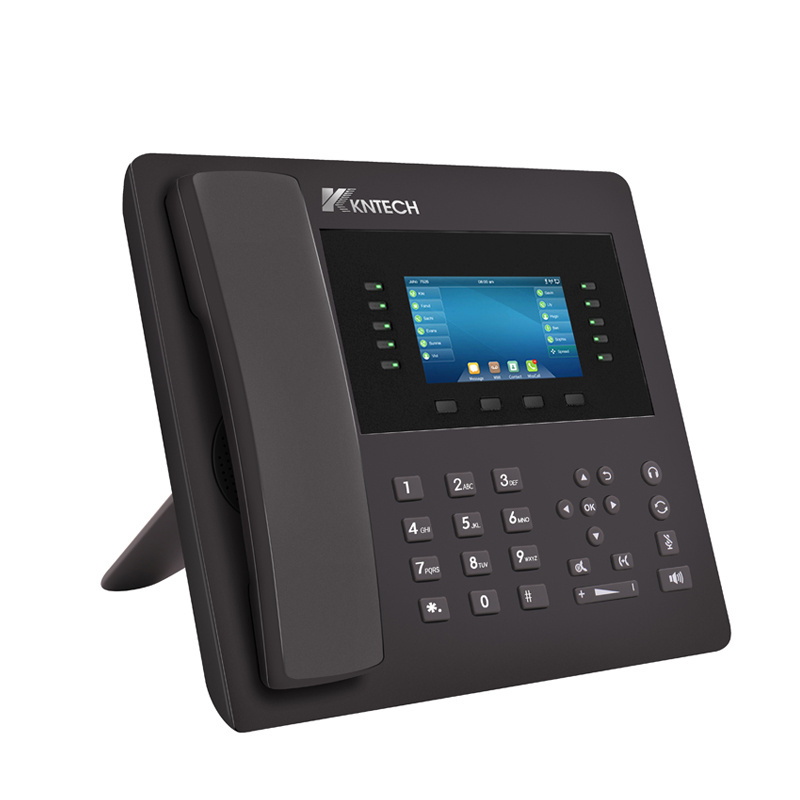 VOIP Phone Desk Telephone IP Phones for Office Control Room KNTECH KNPL-700Plus