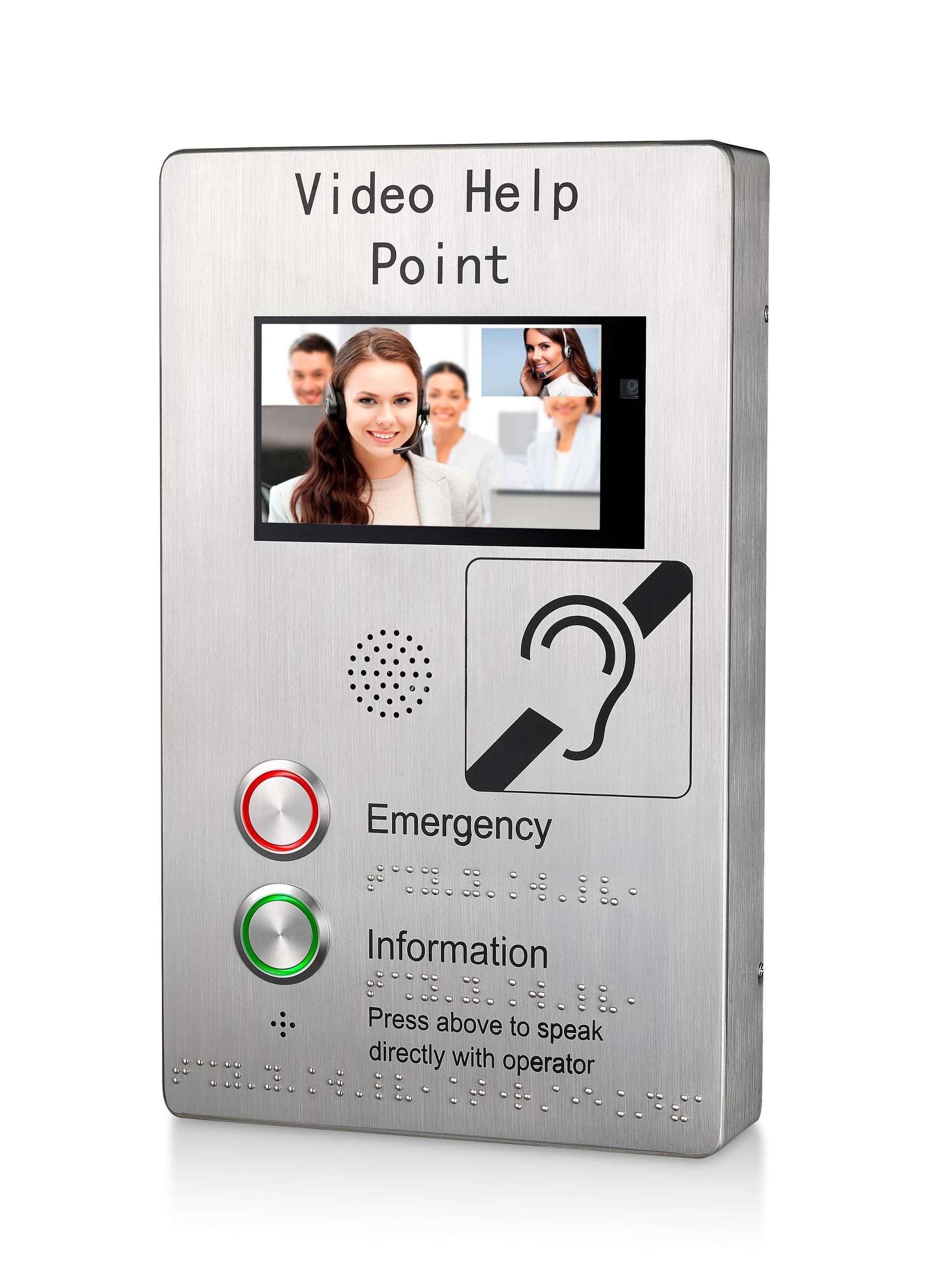 KNTECH KNZD-60 Clean room Audio and video entry door phone systems over VOIP CE with camera