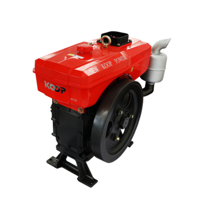 2021 High Quality Four-Stroke Powerful Single Cylinder 16HP 18HP Diesel Engine KP1105 Direct Injection