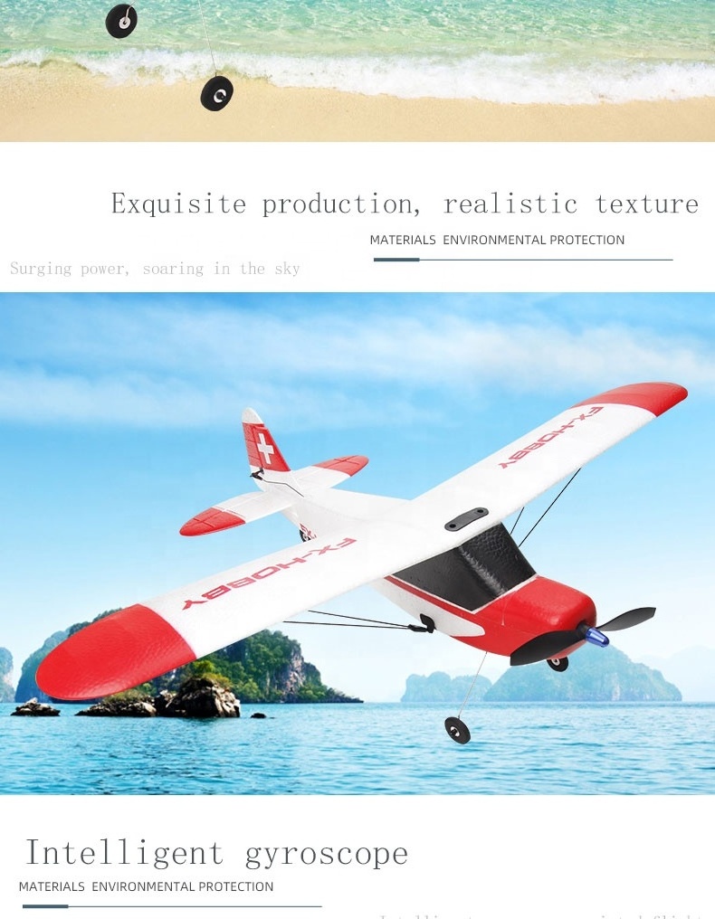 Kootai  A9703 Three channels RC J3 airplane for beginners RC Toys plane  foam material fixed wing