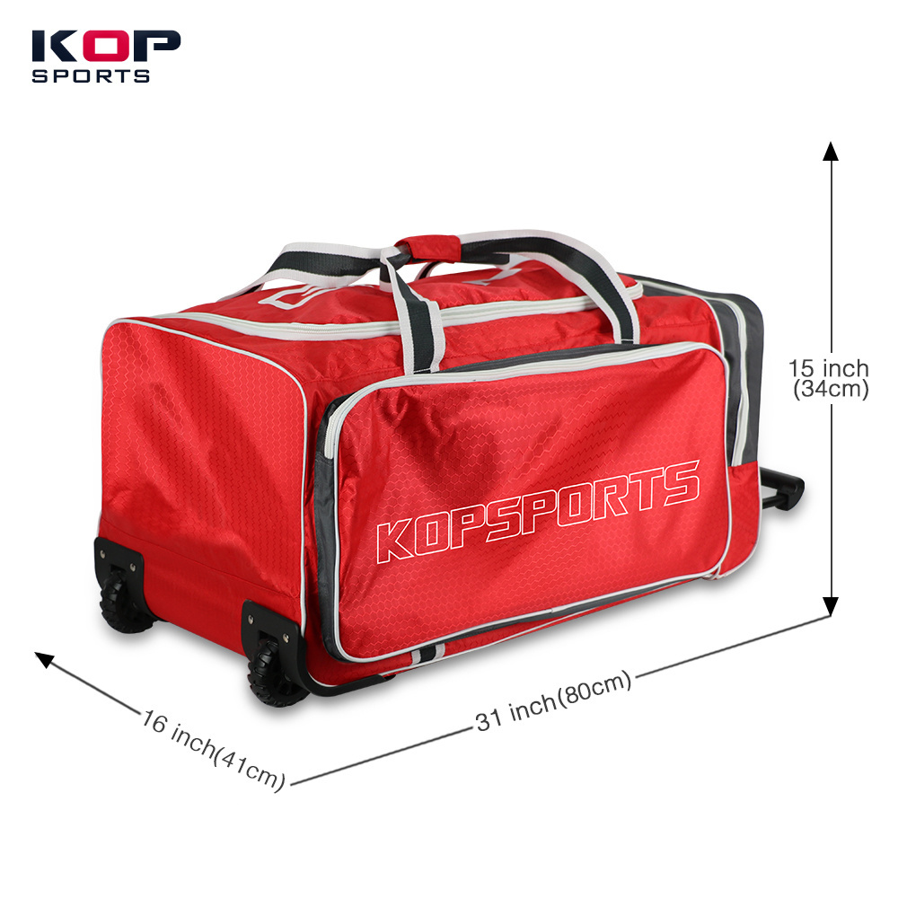 Kopbags Custom Heavy Duty Field Hockey Stick Duffle Bag Hockey Bag on Wheels