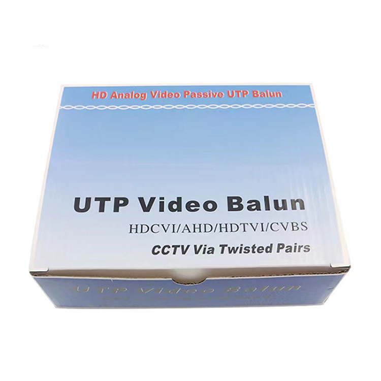 350meter distance No power require passive UTP 4ch cctv video balun