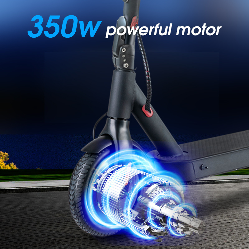 2024 EU warehouse new arrival 350w 36v 7.5ah lithium battery scooter E9ABE with German street legal adult electric scooter