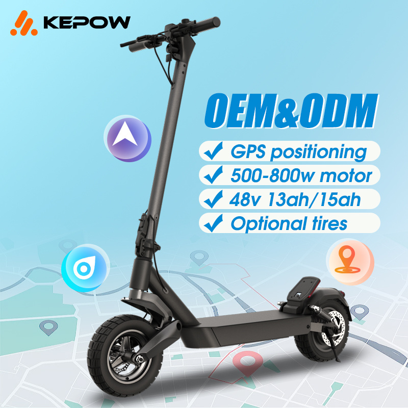 2024 new model 500/800w powerful motor aluminum alloy off-road scooter E9GMAX adult folding mobility electric scooter