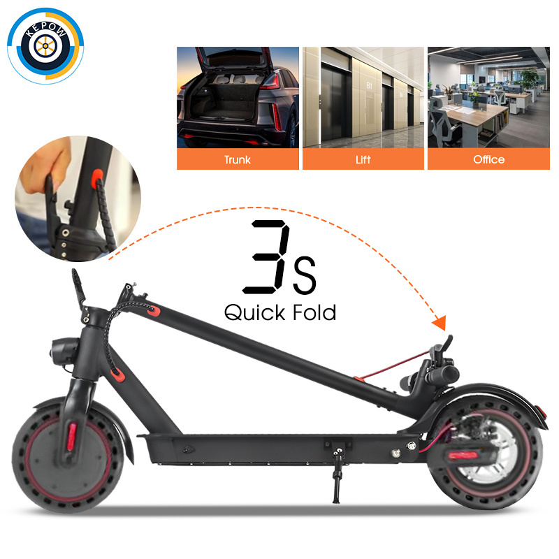 Dropship 8.5Inch 350W 2 Wheel Electric Kick Scooter Escooter china Warehouse Roller E9D Folding Electric Scooter Warehouse