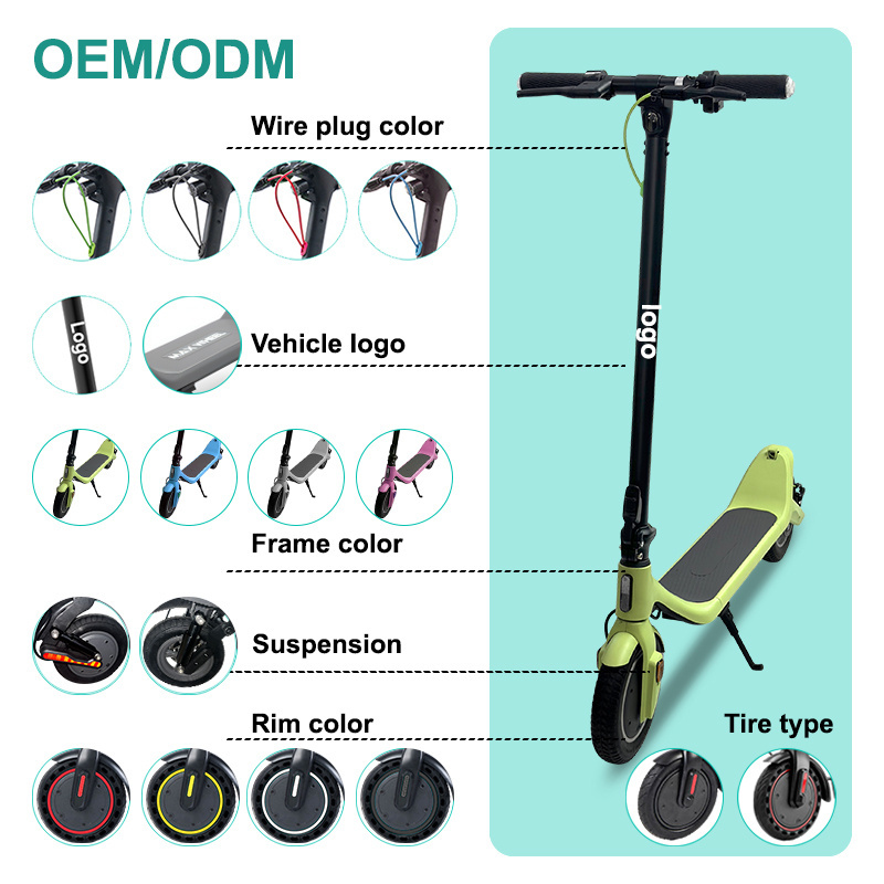 kepow new arrival 350w 36v 7.5/10ah lithium battery scooter M1 steel frame adult foldable citycoco mobility electric scooter