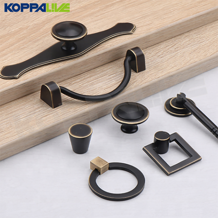 Koppalive Bedroom Cabinet Hardware Dresser Drawer Knobs Gold Brass Kitchen Handles Pulls