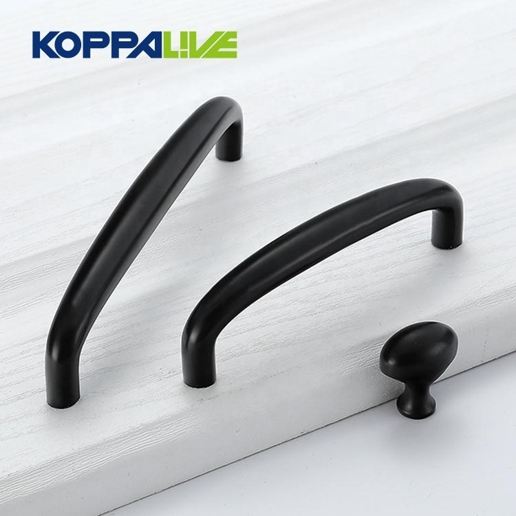 Koppalive U type kitchen cabinet door handles home improvement furniture handles drawer brass pulls handles