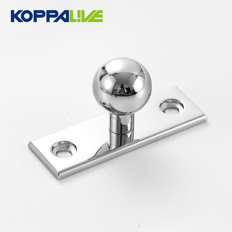 Koppalive chrome cabinet knobs brass copper drawer handles cupboard pulls and knob with backplates