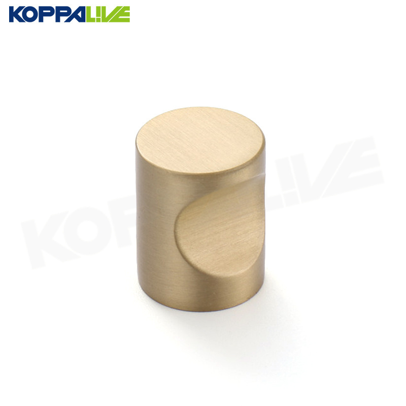 Koppalive Mini Brass Finger Knob Bathroom Black Cabinet Drawer Knobs For Kitchen Furniture