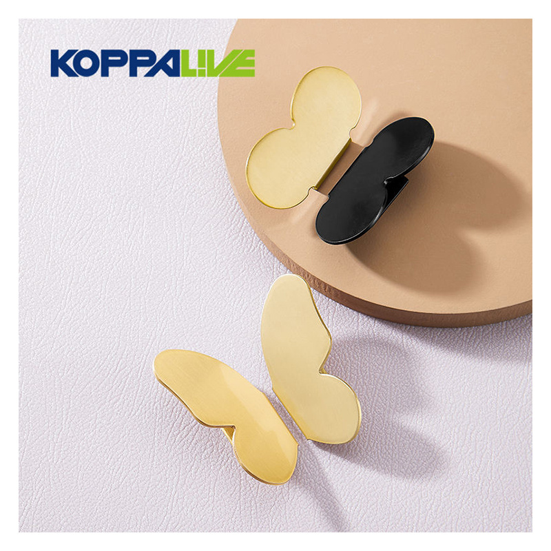 Koppalive Solid Brass Butterfly Animal Cabinet Knobs Pulls Handles Decorative Cupboard Handles for Furniture