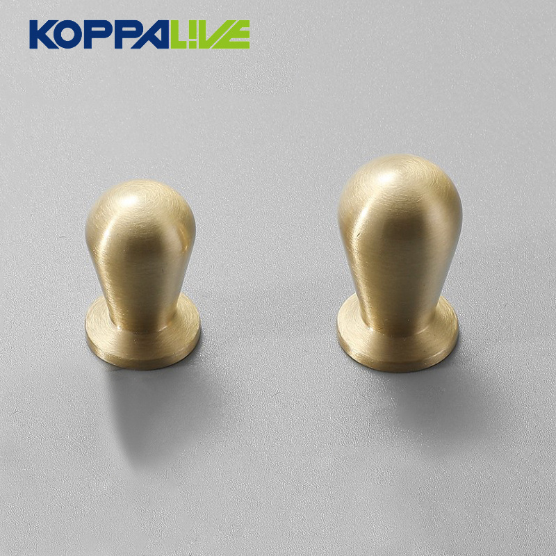 Koppalive Furniture Brass Gold Kitchen Bedroom Drawer Los muebles con Shoe Cabinet Small Round Knobs Handles Pulls