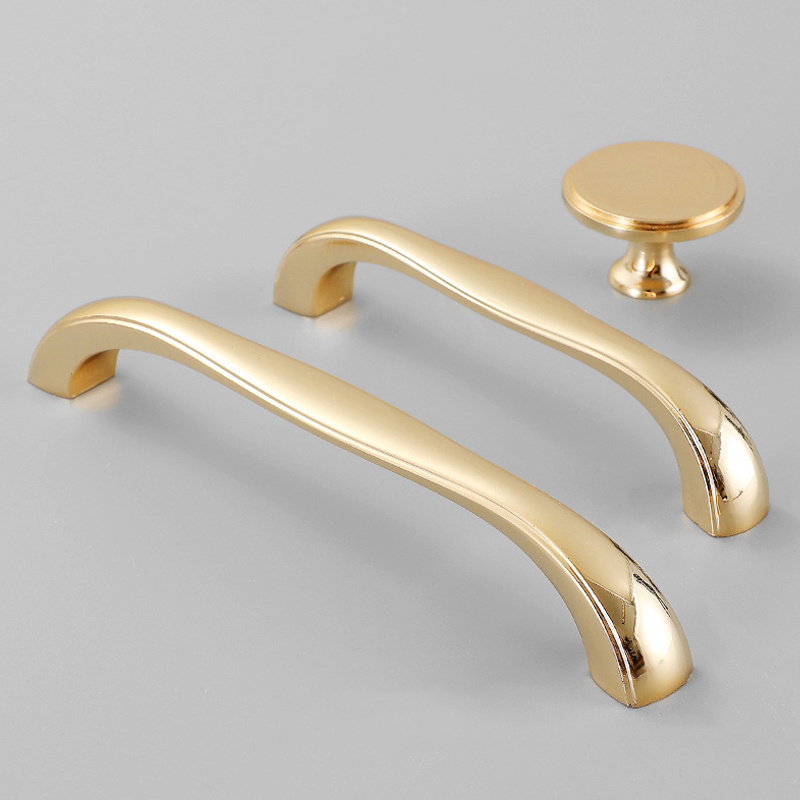 Koppalive antique bronze kitchen cabinet drawer pull handles scandinavian brushed brass copper handle