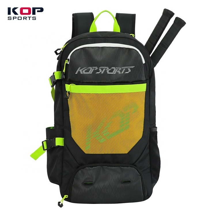 2021 KOP SPORTS Waterproof  Tennis Bag Backpack Large Capacity With Shoe Compartment