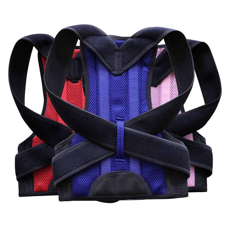 Men's Back Posture Corrector Back Braces Belts Lumbar Support Belt Strap Posture Corset