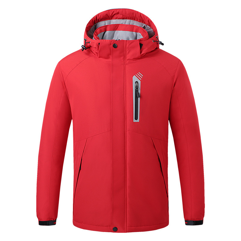 OEM Wholesale winter warm coat waterproof hunting outdoor jacket rechargeable battery heated jacket