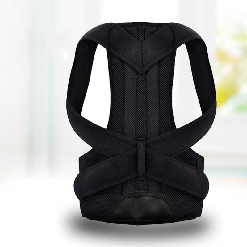 Men's Back Posture Corrector Back Braces Belts Lumbar Support Belt Strap Posture Corset