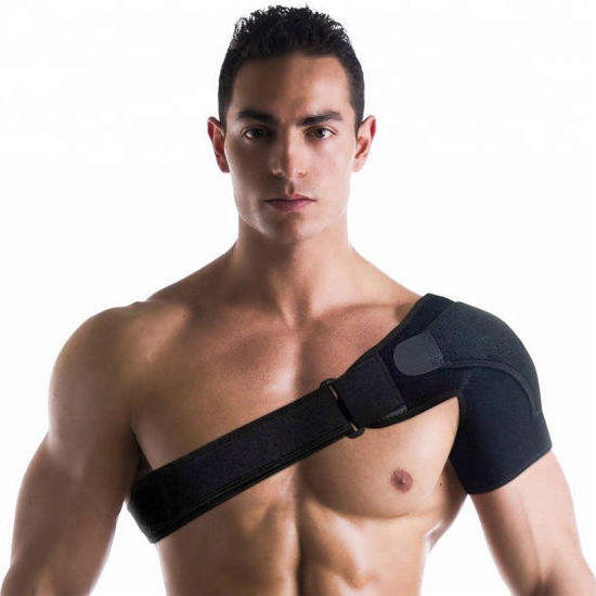 Adjustable Thickened Warm Shoulder Pads Protector Support For Basketball