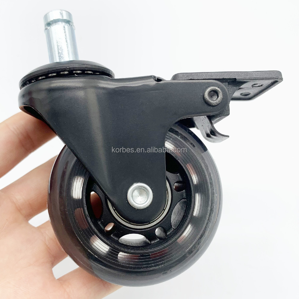 3 inch Office chair wheels replacement chair casters good quality caster wheel for office chair