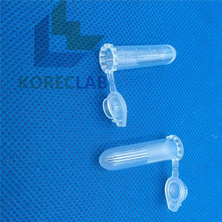 plastic  polypropylene dna free  microcentrifuge tubes