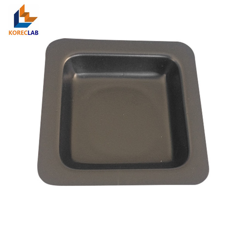 lab ware disposable flat bottom square shape  plastic medical trays