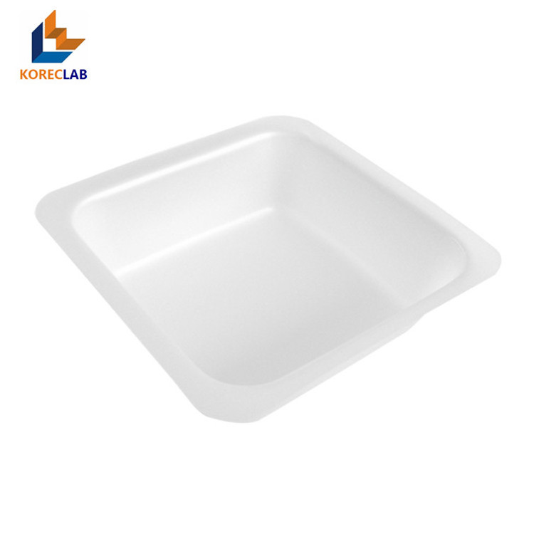 100 ml Medium Size Plastic Flat Bottom Square Sample Weighing Dish Weighing Boat