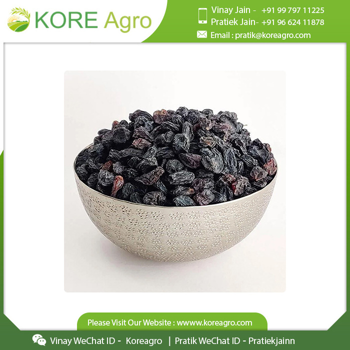 100% Natural Sweet Flavored Dietary Product Raisin Black Dried Seedless Vitamin C Enriched Raisins Dry Fruit