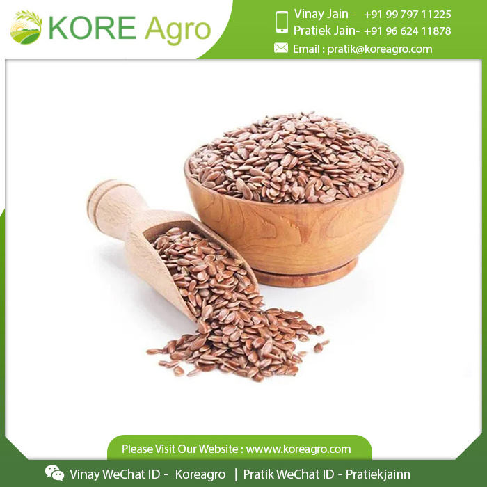 Indian Exporter of Pure Natural Organic Flax Seeds Single Spices & Herbs At Wholesale Price