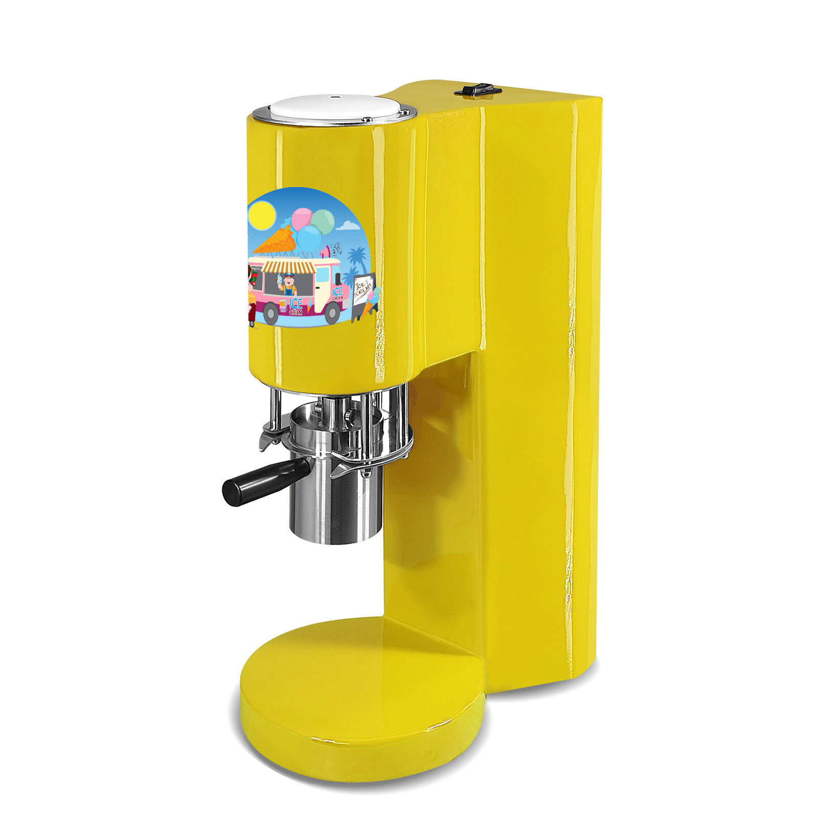 Kolice Italian gelato ice cream noodle shape making maker/ice cream spaghetti machine/gel spaghetti press ice cream machine