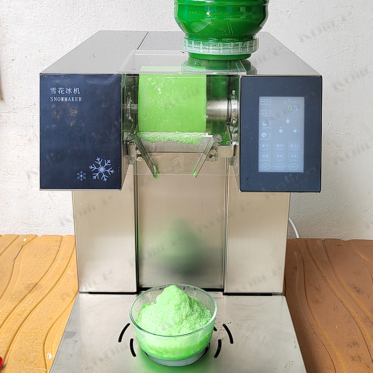 Shaving snowflake machine snow cone maker machine snowflake ice maker machine