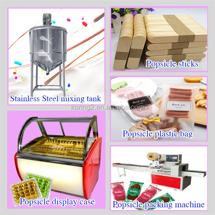 Kolice 4 moulds commercial automatic ice cream mold pop fruit popsicle maker/ice lolly making machine/ice popsicle machine