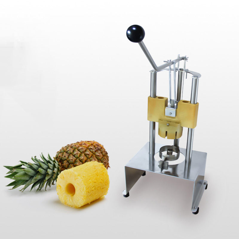 SUS304 manual pineapple peeling machinery/pineapple peeler machine/pineapple cutting peeler