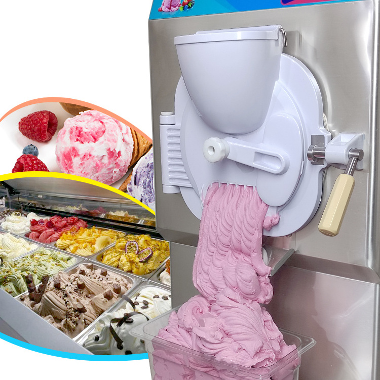 Iced coffee frozen drink large production high overrun commercial ice cream machine/batch freezer/gelato machine with CE ETL