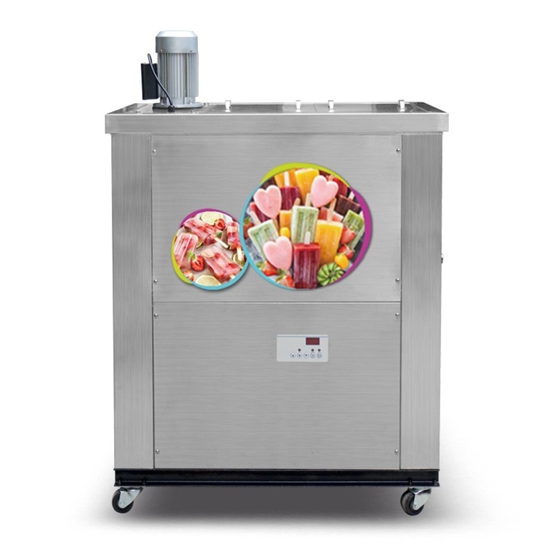 Hot Selling High Quality Ice Sucker Lolly Making Machine/popsicle making machine /ice lolly machine With 4 Moulds