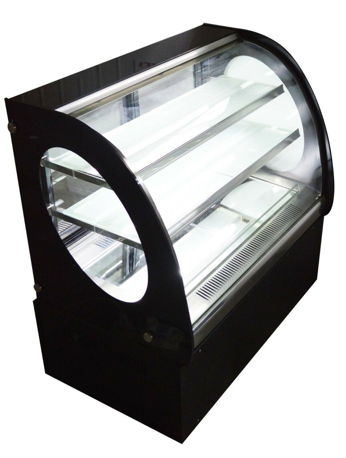 Fast Ship worldwide New Refrigerated Cake Showcase Commercial Pie Display Case Cabinet