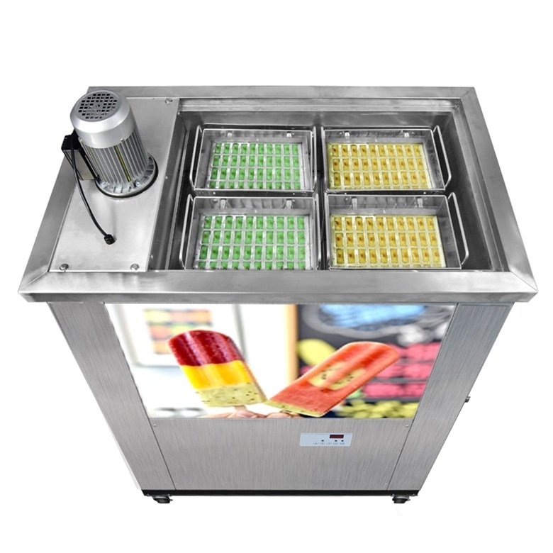 Hot Selling High Quality Ice Sucker Lolly Making Machine/popsicle making machine /ice lolly machine With 4 Moulds