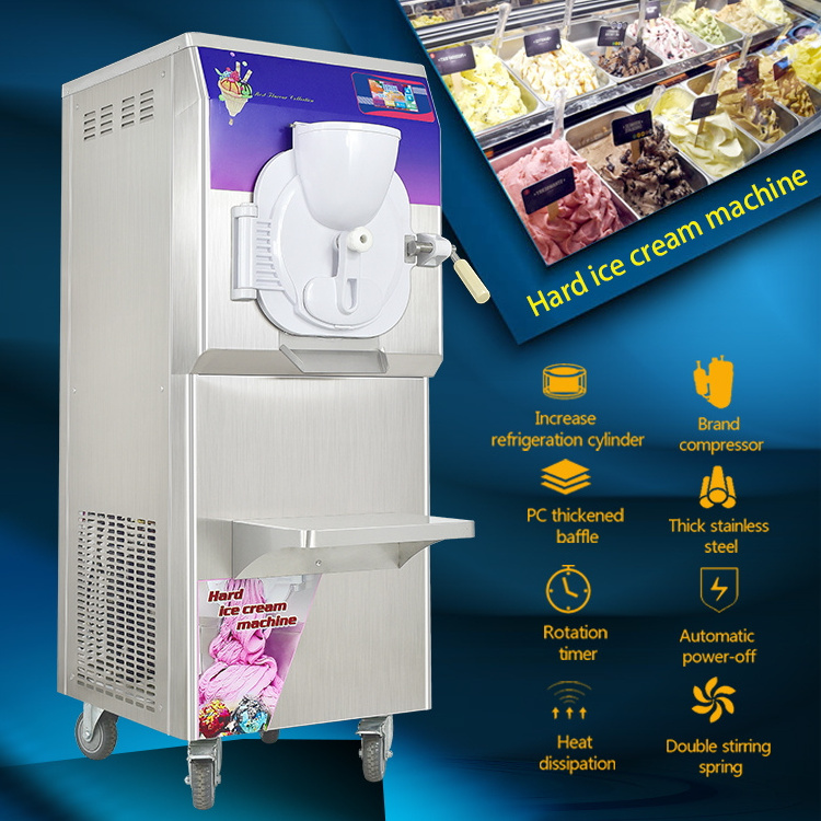 Free shipping to Saudi Arabia tax and clearance to door Italy batch freezer/hard ice cream machine/gelato machine