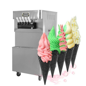 5 flavors floor CE manufacture making commercial soft ice cream machine/frozen yogurt ice cream machine for sale